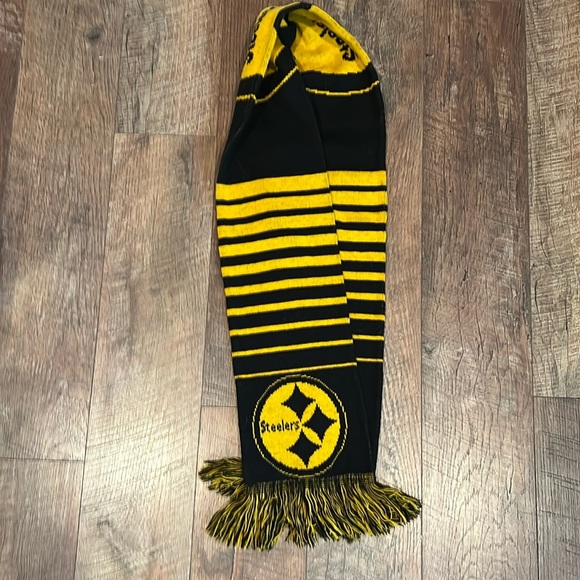 Mens PITTSBURGH STEELERS SCARF - Picture 1 of 3